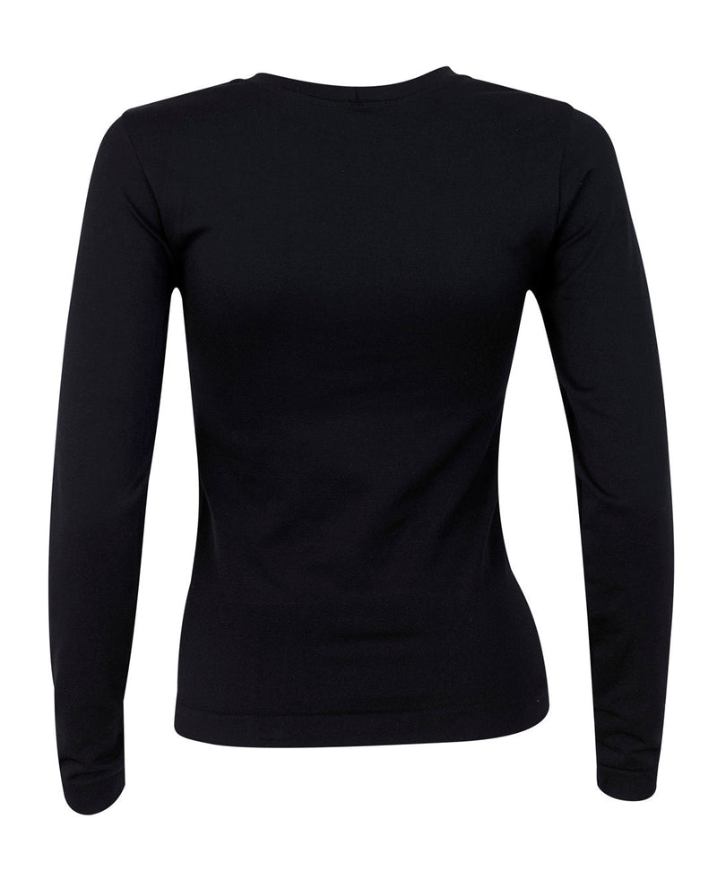 GRACIOUS Long Sleeved Top | Black | Image 3