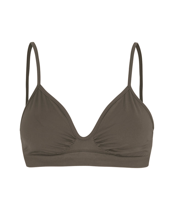 liberated bra top in muddy grey | Bralette - Bralette for big bust - Bralette for pregnancy - Supportive bra top -  Bra for bigger breasts - PRISM² - plus size woman bralette - curvy ladies bra