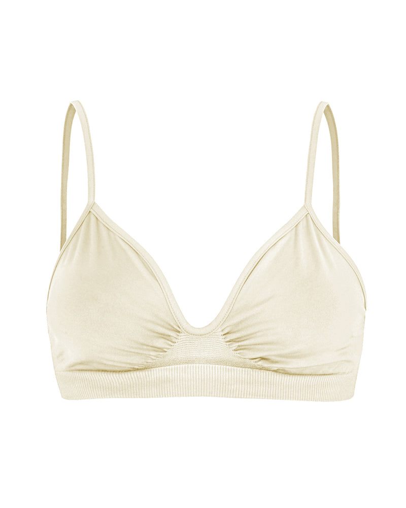 LIBERATED Bikini Bra top | Cream | Image 1