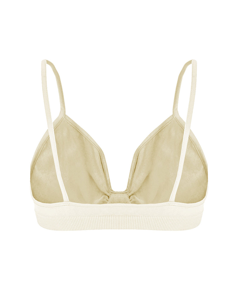 LIBERATED Bikini Bra top | Cream | Image 3