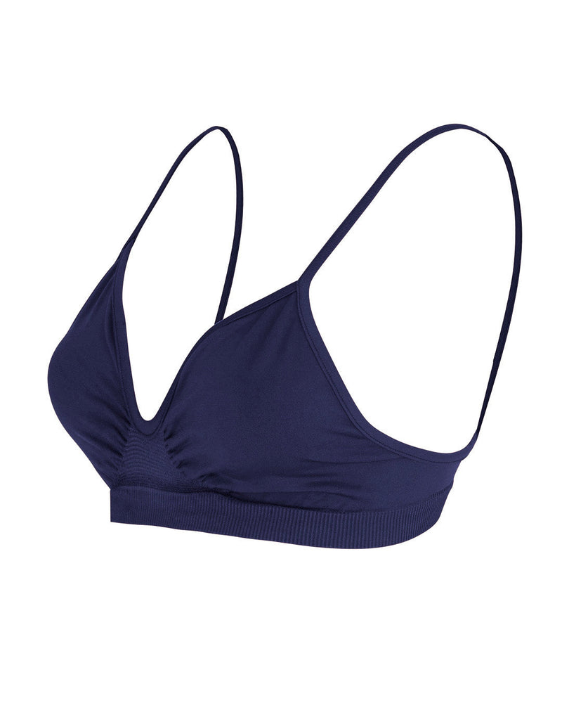 liberated in navy - supportive bra top - PRISM² - Bralette for big bust - Bralette for pregnancy - Bra for bigger breasts - Bra for smaller breasts - Gym bralette - Maternity bra top - Plus size bra - Soft bralette