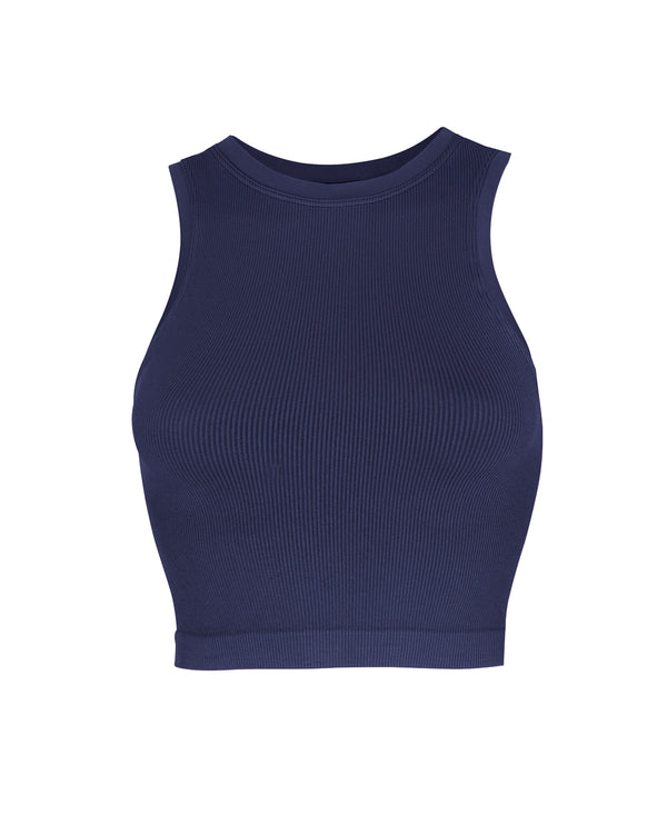 LUMINOUS Ribbed Vest | Navy