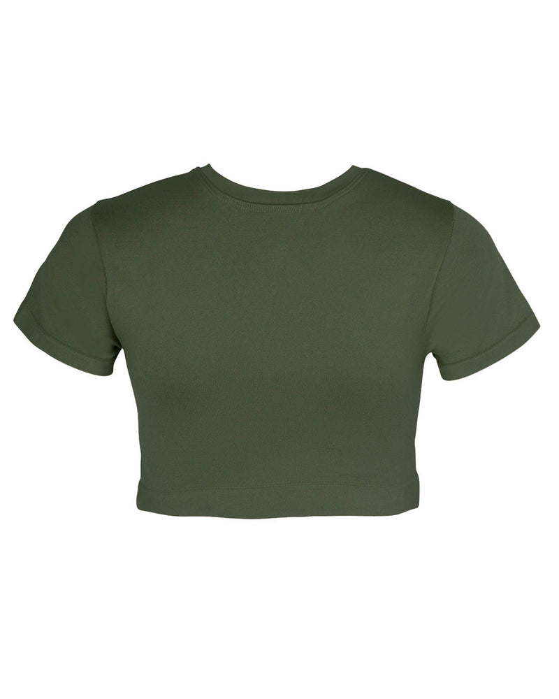 MINDFUL Crop Top | Olive | Image 6