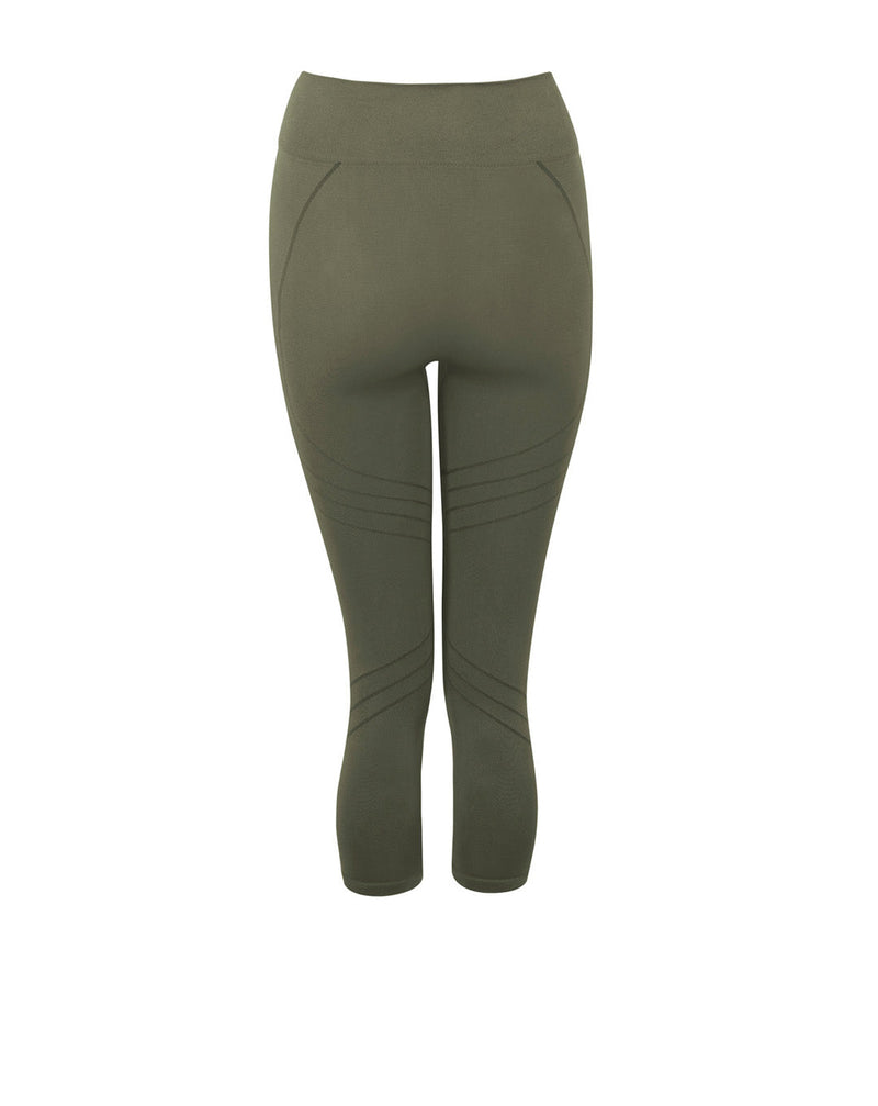 MOTION 3/4 Leggings | Olive | Image 3