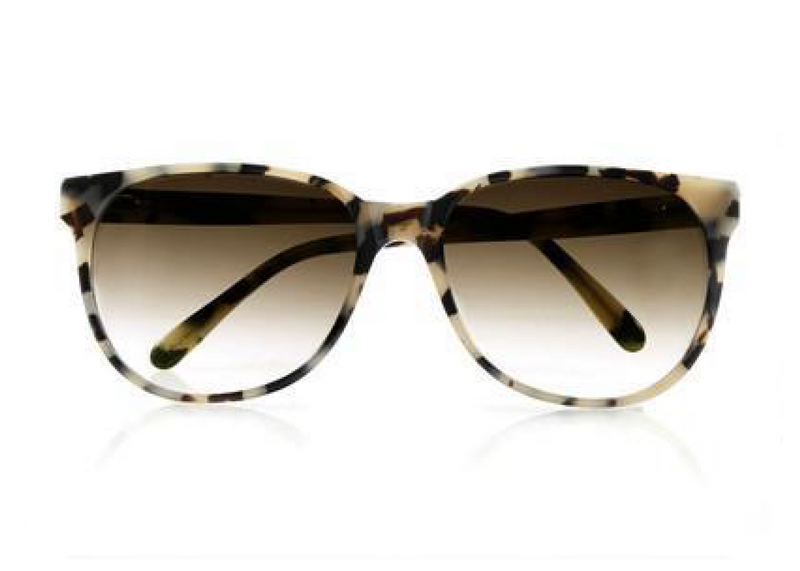 NEW YORK - Cream Tortoiseshell. A PRISM classic - unisex collection staple is a medium sized square style frame with a flat top and curve bottom. Also available in sunglasses and optical.