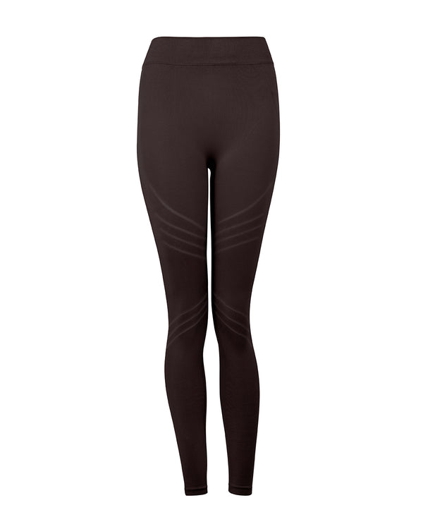 NURTURING Full Length Leggings | Chocolate Brown | Image 1