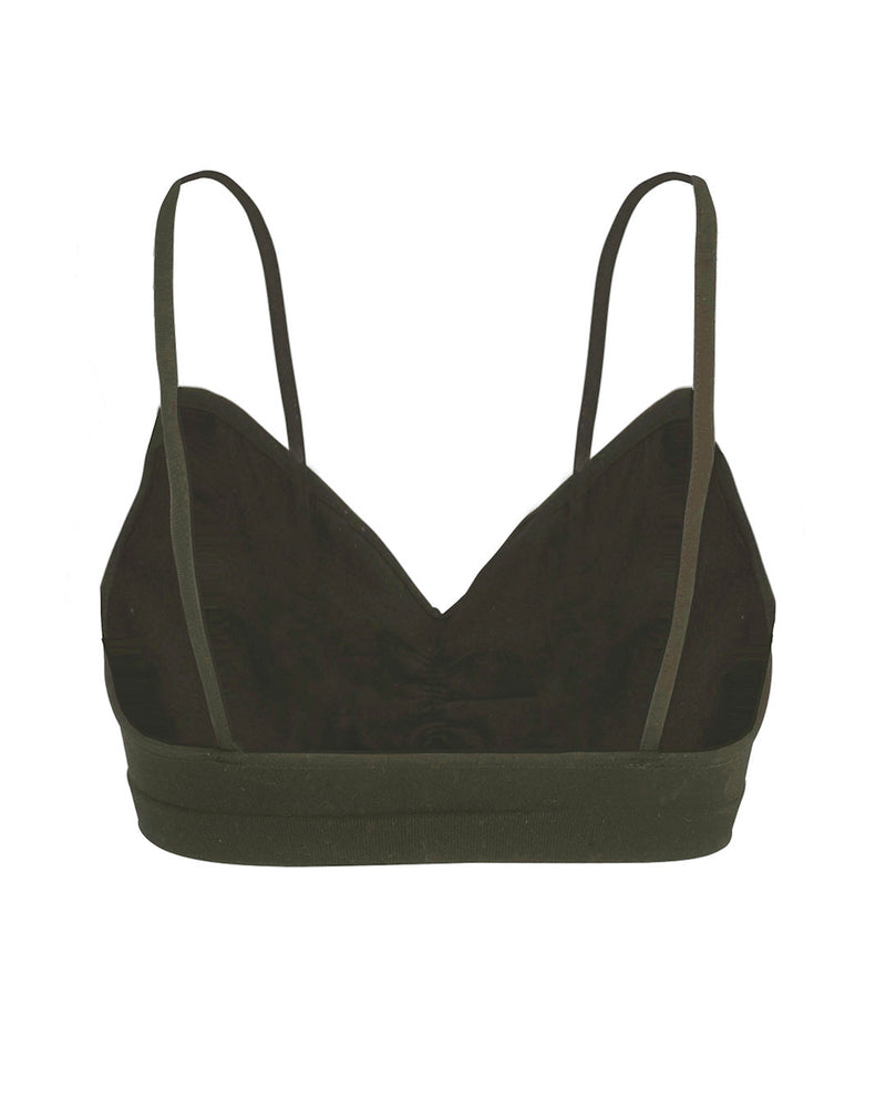 POISE Bra Top | Olive | Image 4