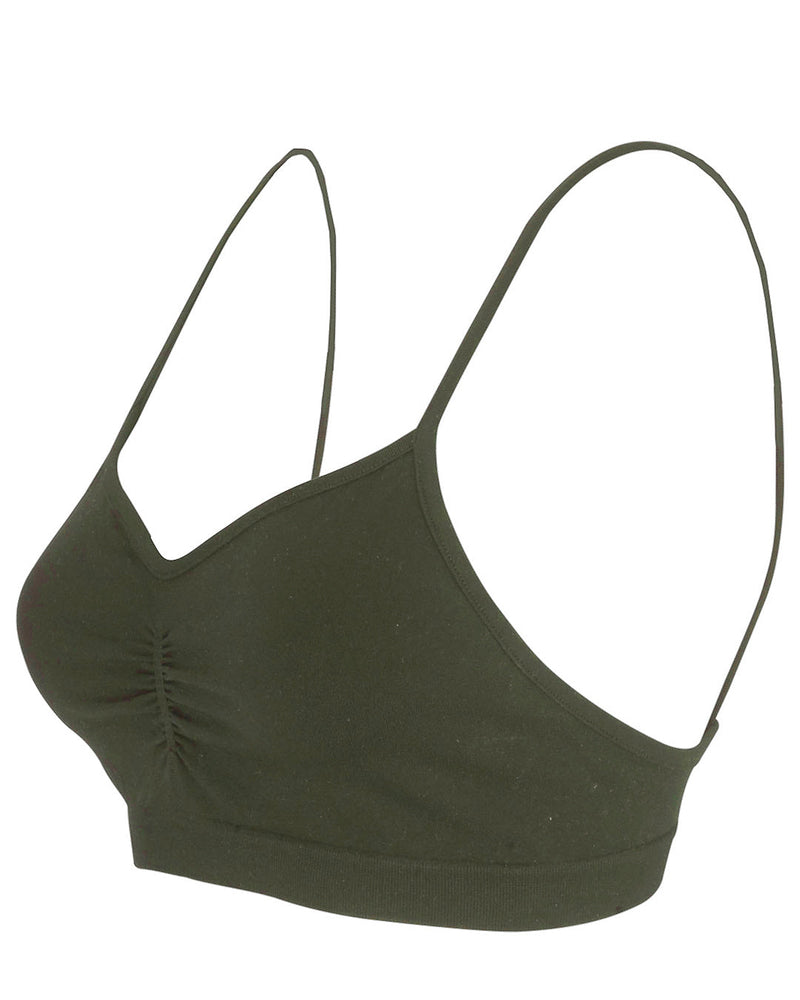 POISE Bra Top | Olive | Image 3