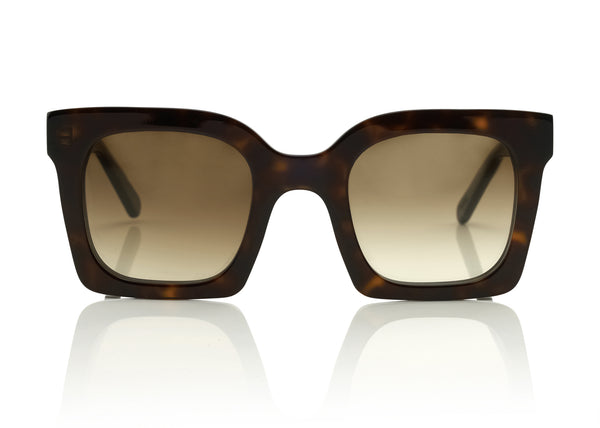 SEATTLE - Dark Tortoiseshell. Featuring a square frame and suitable for all face shapes. Made from lightweight acetate, making them comfortable for long wear.