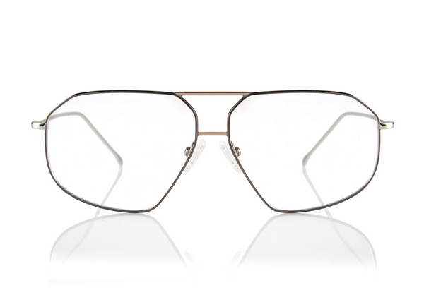 SANTIAGO Optical Frames | Gunmetal & Rose Gold | Image 1