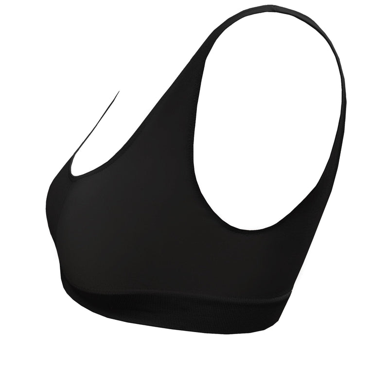 SERENE Bikini Bra Top | Black | Image 3