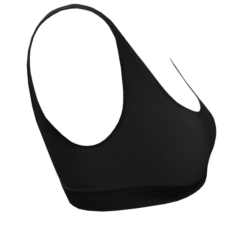 SERENE Bikini Bra Top | Black | Image 5